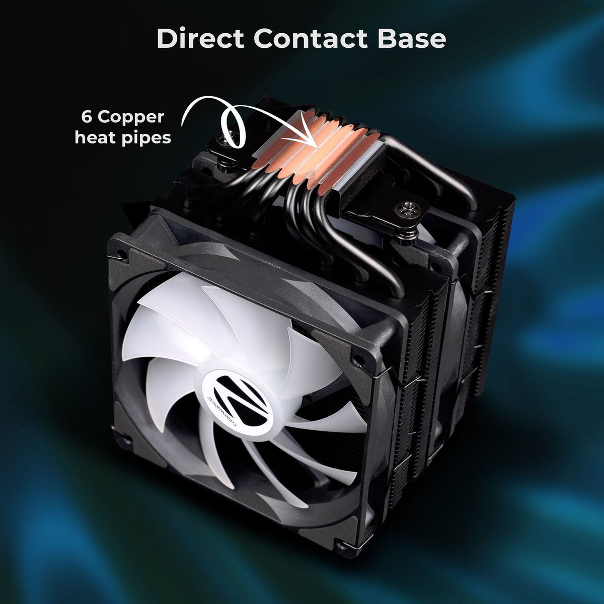 ZEBRONICS FC1200U CPU Air Cooler – image 5 – TechCure India