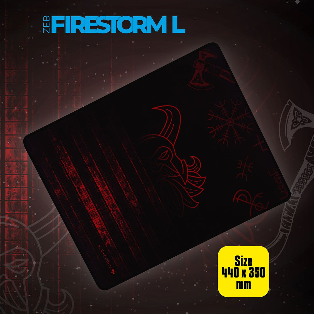 ZEBRONICS Firestorm Gaming Mousepad – image 5 – TechCure India