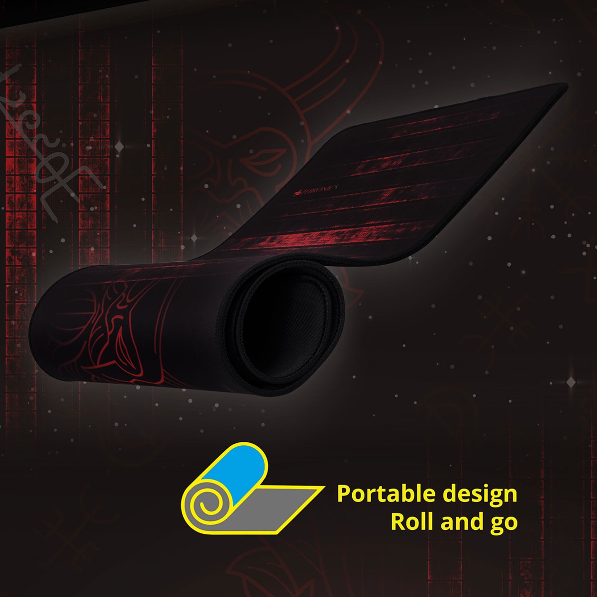 ZEBRONICS Firestorm Gaming Mousepad – image 8 – TechCure India