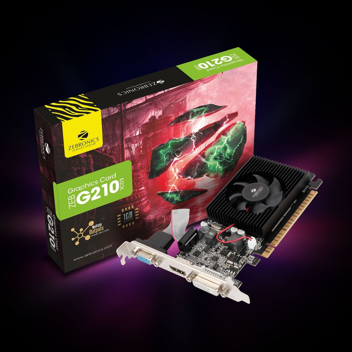ZEBRONICS G 210 1 GD 3 Graphics Card – image 5 – TechCure India