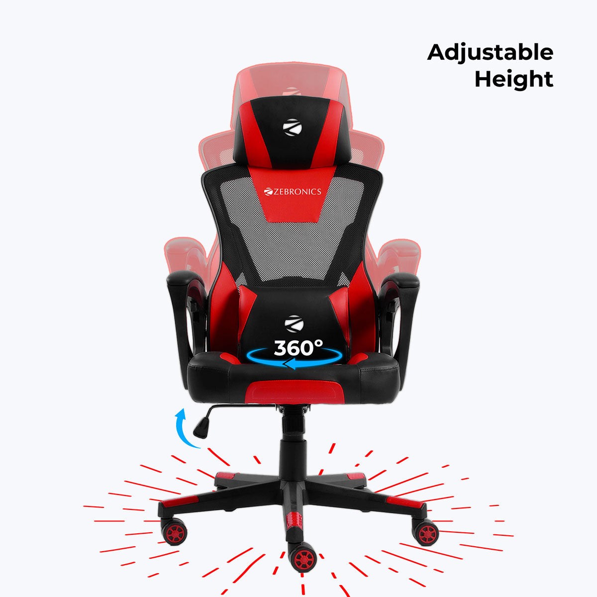 ZEBRONICS GC 1400 Gaming Chairs - image 8