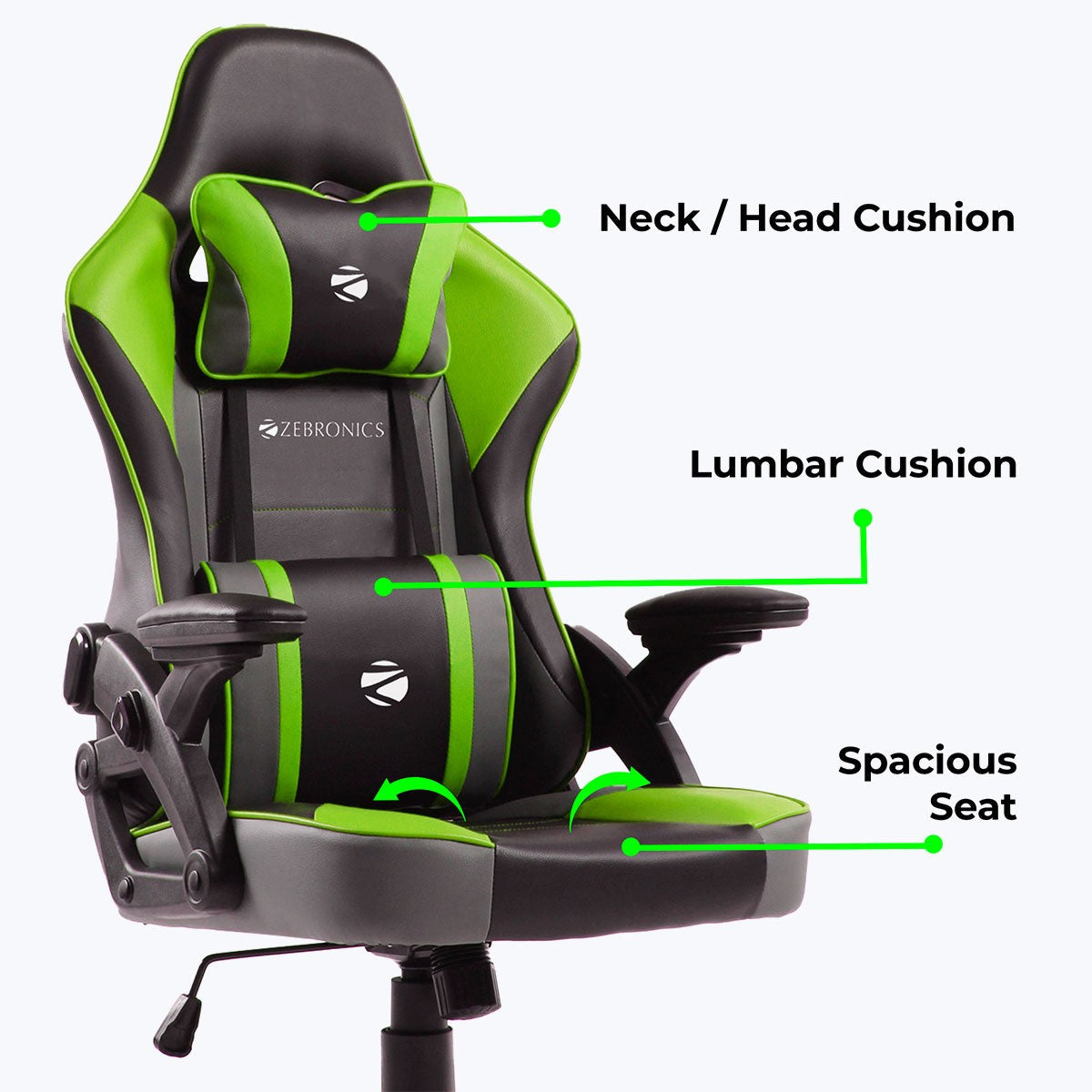 ZEBRONICS GC 1600 Gaming Chairs - image 5