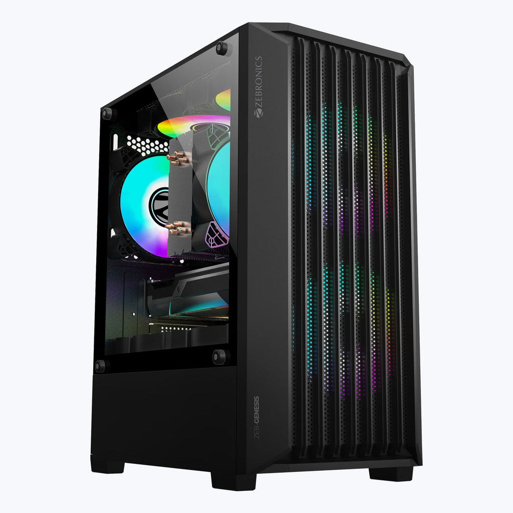 ZEBRONICS Genesis Gaming Cabinet (Black) - image 1