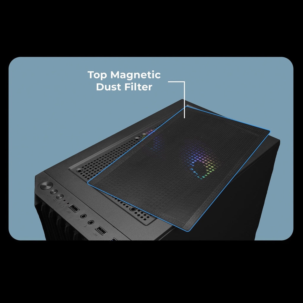 ZEBRONICS Genesis Gaming Cabinet (Black) - image 10