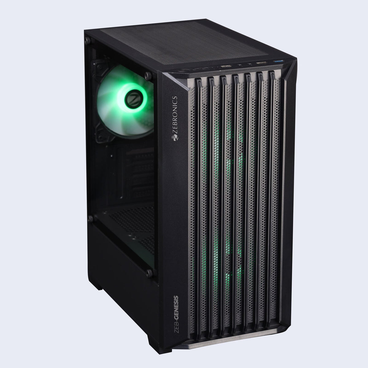 ZEBRONICS Genesis Gaming Cabinet (Black) - image 3