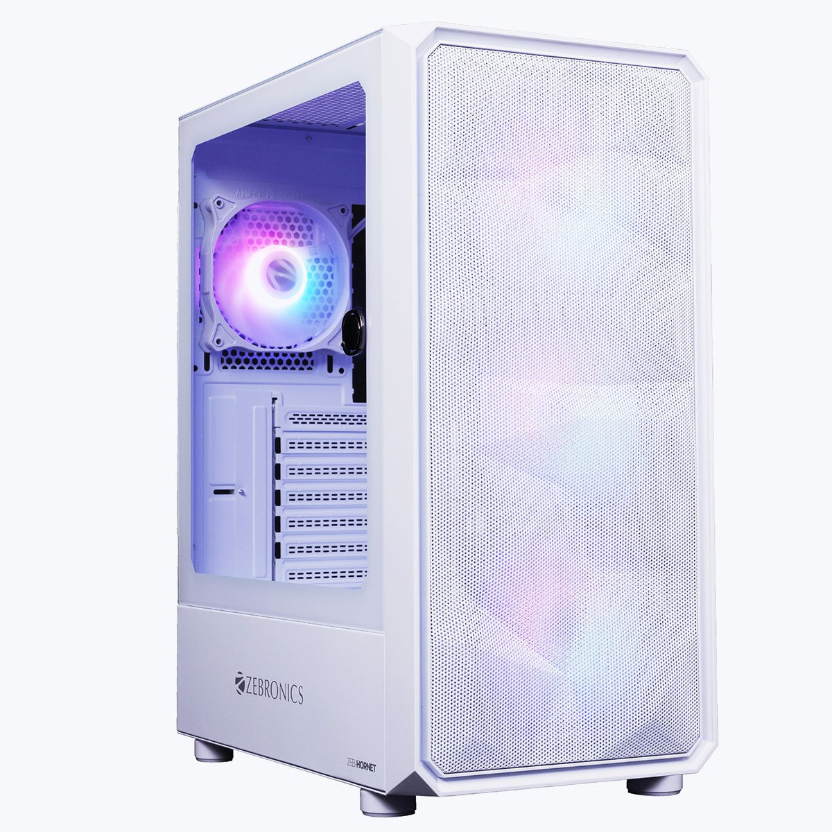 ZEBRONICS Hornet Gaming Cabinet (White) - image 1