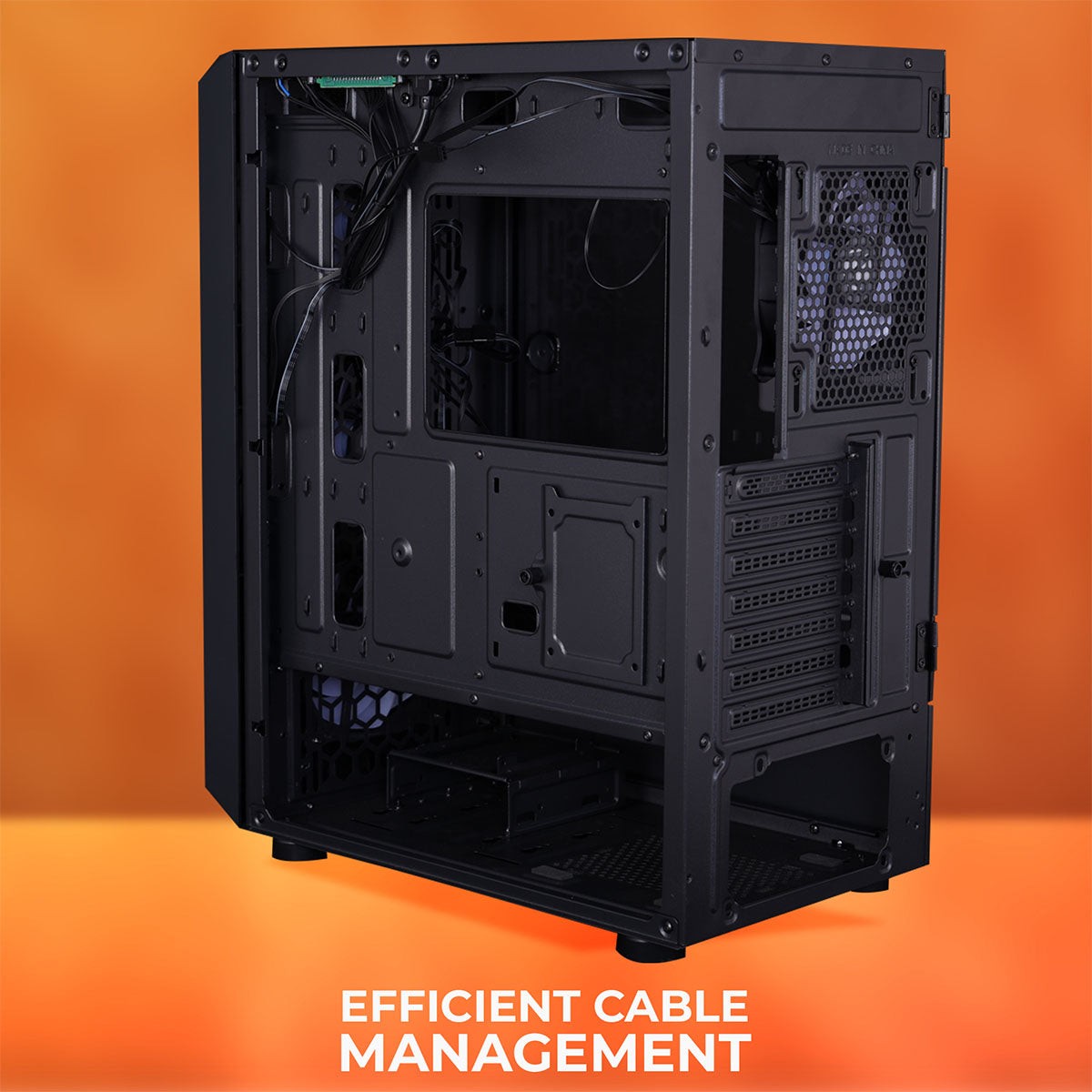 ZEBRONICS Hornet Gaming Cabinet (White) - image 3