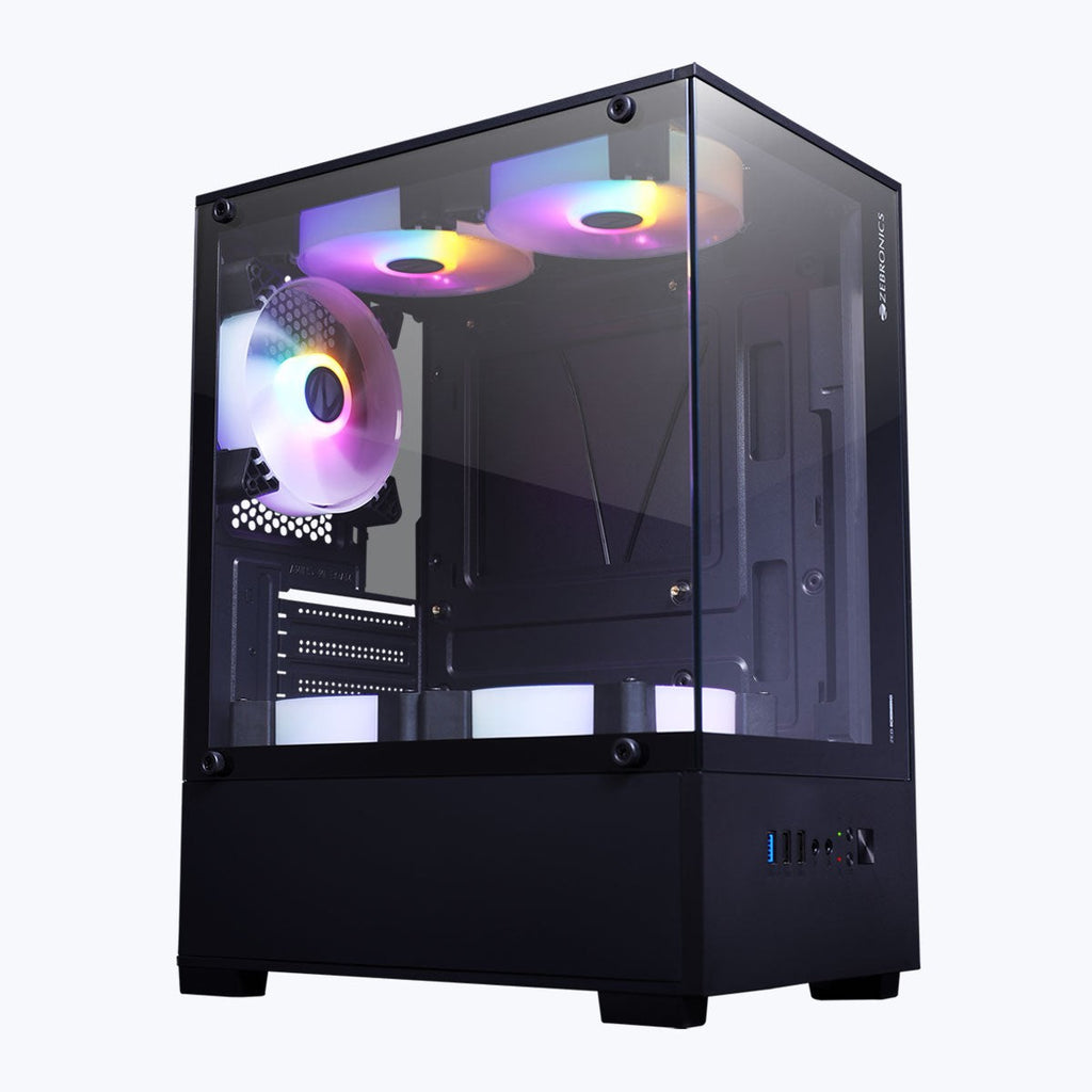 ZEBRONICS Iceberg Gaming Cabinet (Black) - image 1