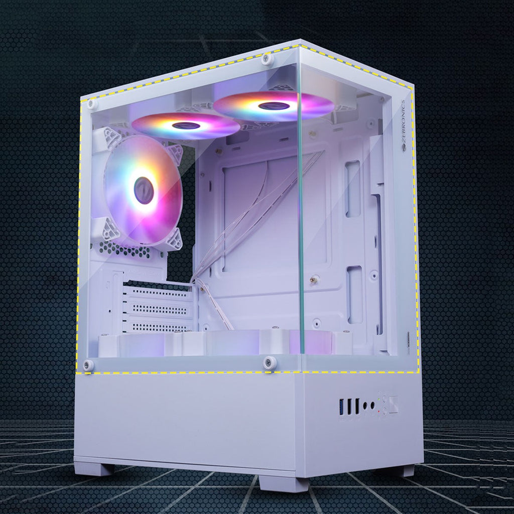 ZEBRONICS Iceberg Gaming Cabinet (White) - image 4
