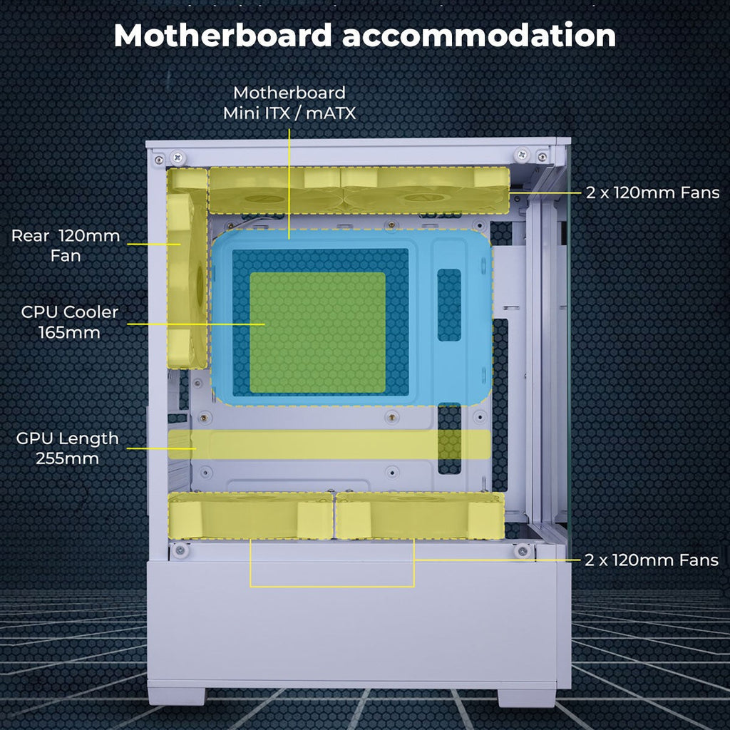 ZEBRONICS Iceberg Gaming Cabinet (White) - image 6