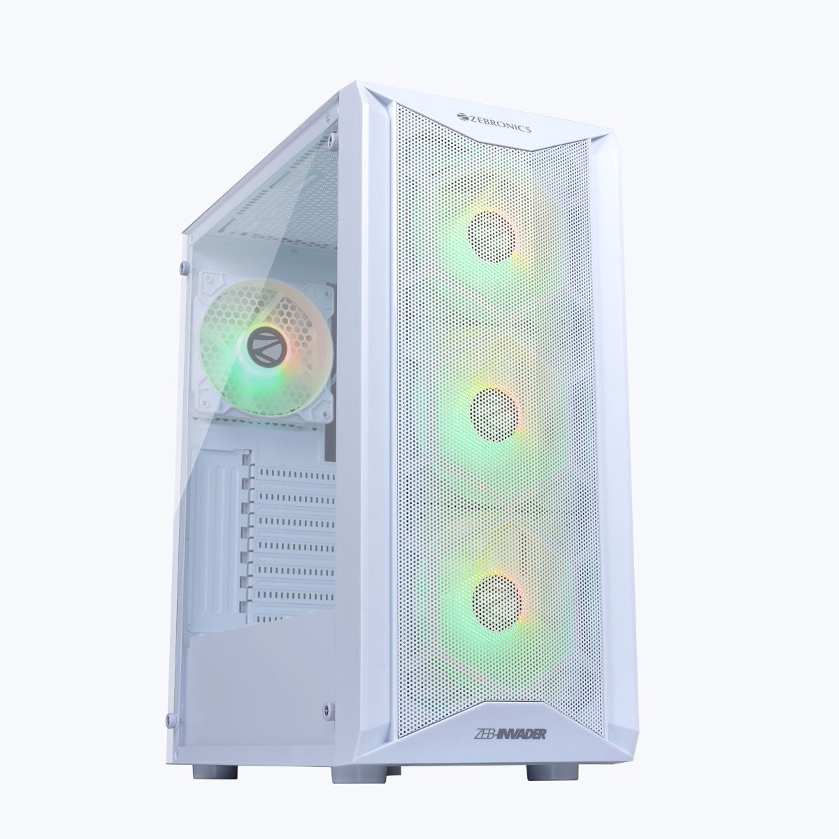 ZEBRONICS Invader Gaming Cabinet (White) - image 1