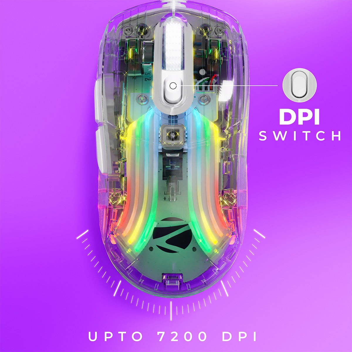 ZEBRONICS Krystal Gaming Mouse - image 2