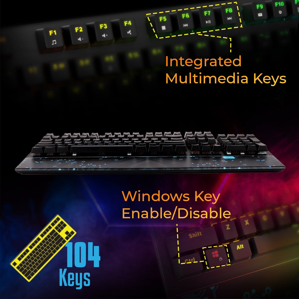ZEBRONICS Max Chroma Gaming Keyboard - image 3