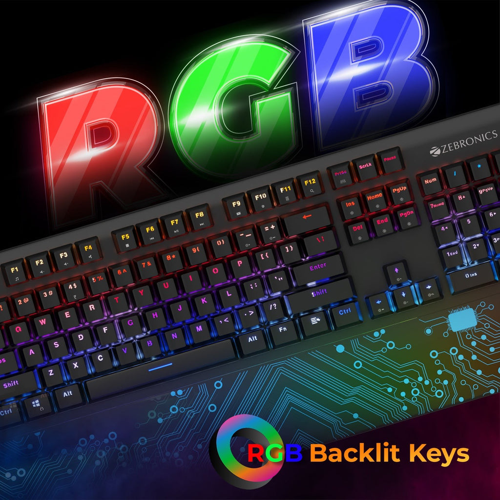 ZEBRONICS Max Chroma Gaming Keyboard - image 4