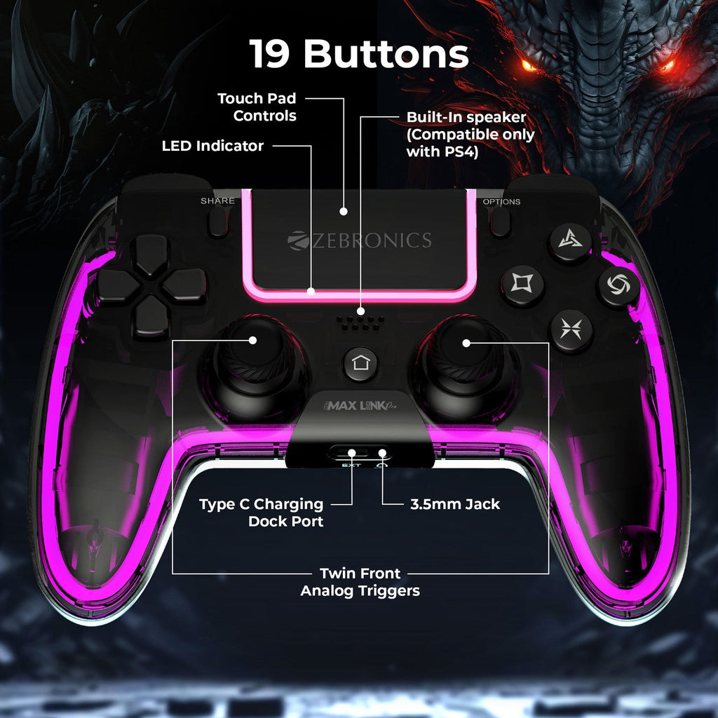 ZEBRONICS Max link Pro Gamepad – image 2 – TechCure India