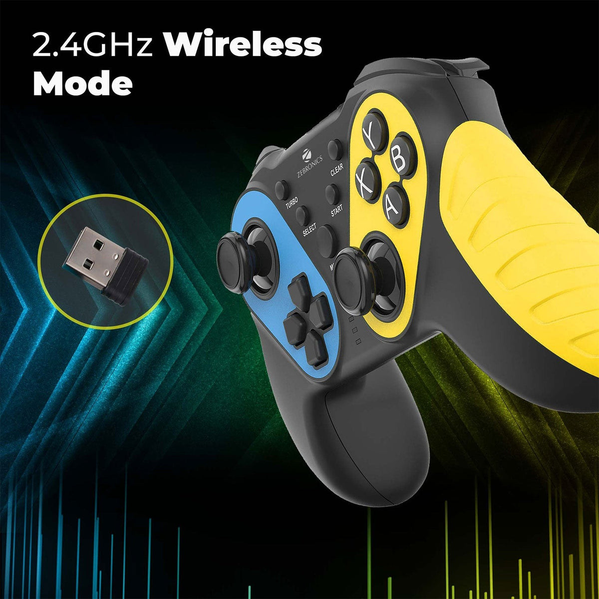 ZEBRONICS Max Play Gamepad – image 3 – TechCure India