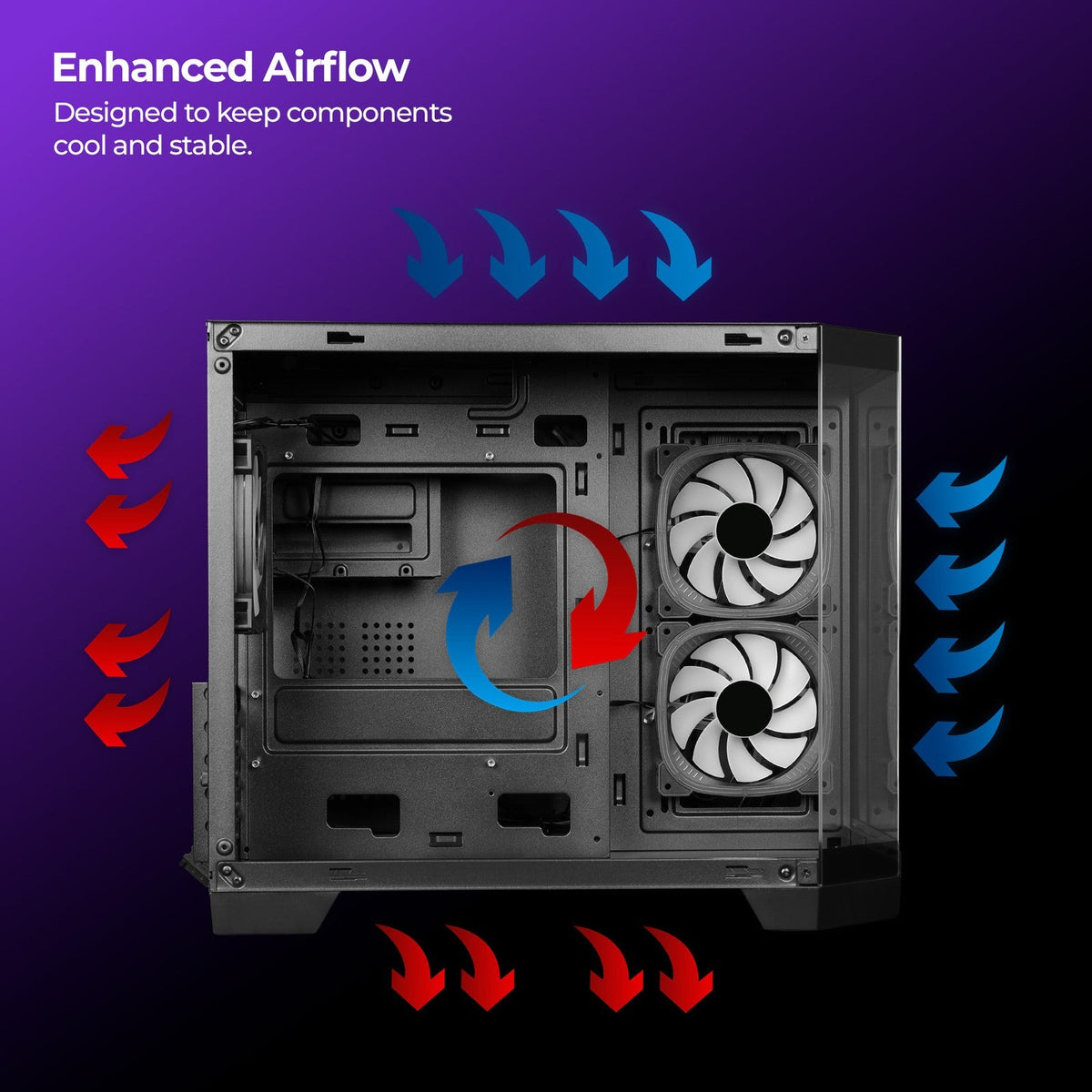 ZEBRONICS Mercury 25 Gaming Cabinet - image 9