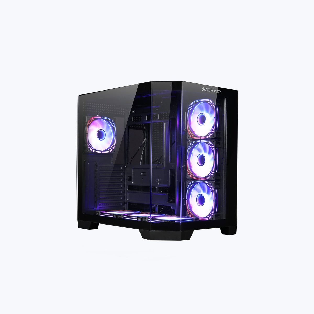 ZEBRONICS Mercury 30 Gaming Cabinet (Black) - image 1