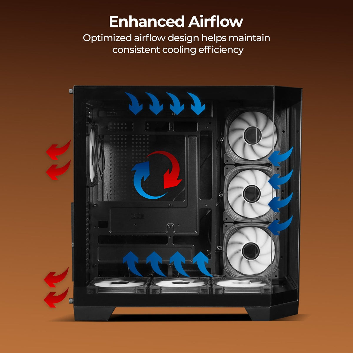 ZEBRONICS Mercury 30 Gaming Cabinet (Black) - image 7