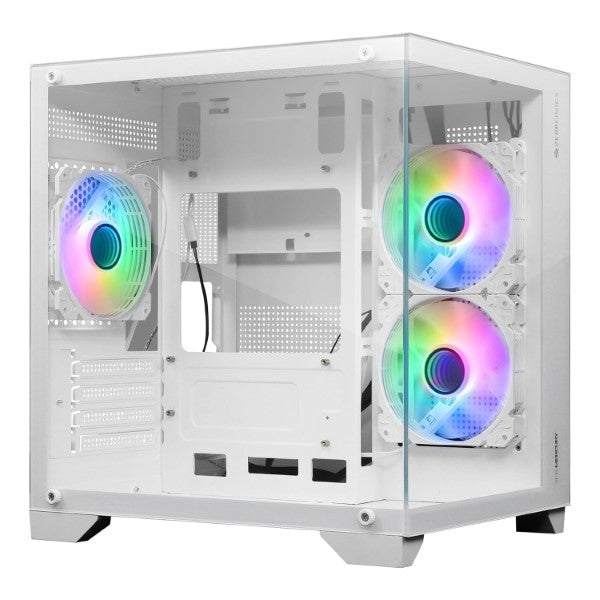 ZEBRONICS MERCURY Premium Gaming Cabinet - White – TechCure India