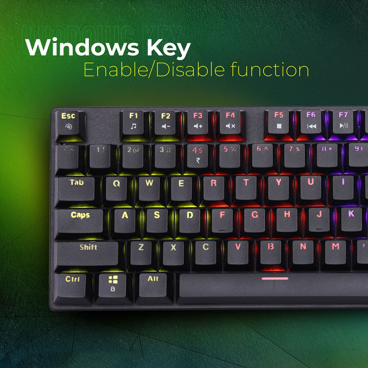 ZEBRONICS Nitro Plus (ZEB-K4001M) Gaming Keyboard (Black+Blue) - image 8