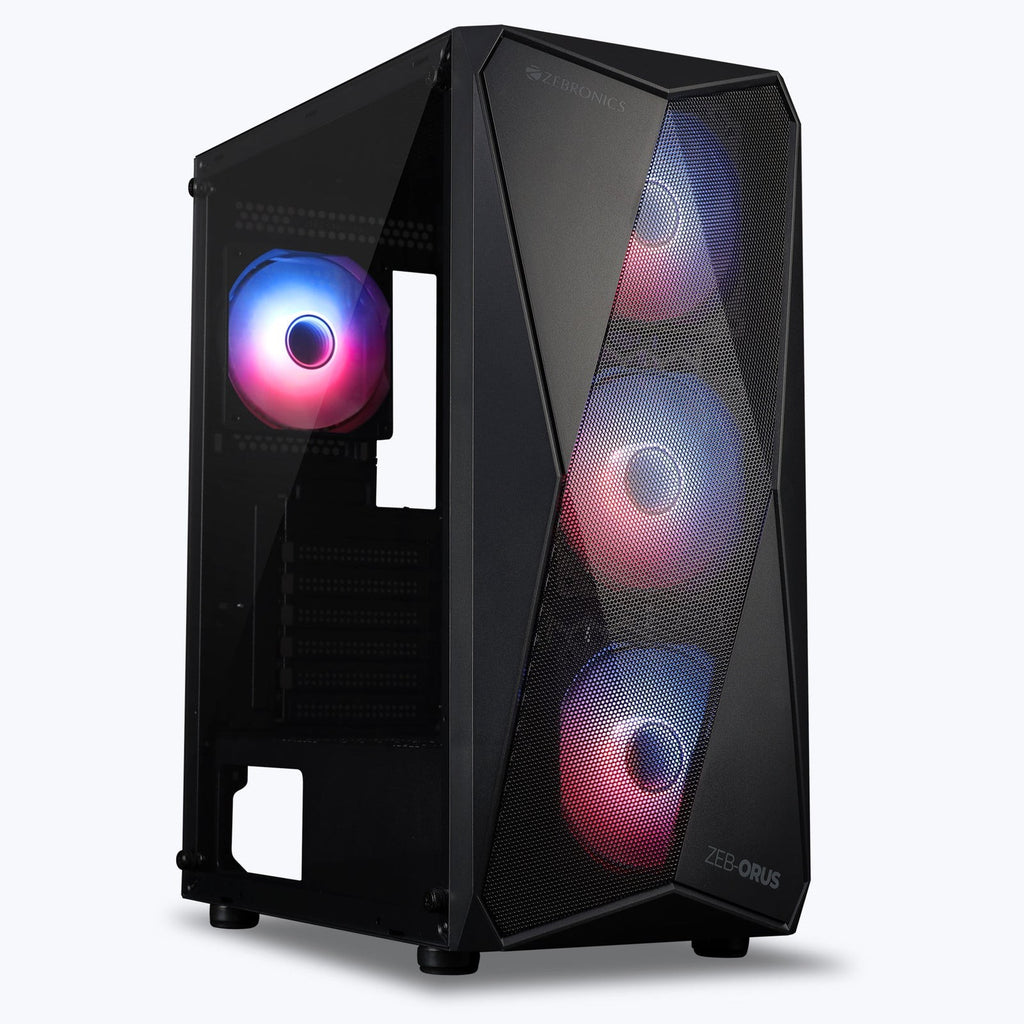 ZEBRONICS Orus Gaming Cabinet (Black) - image 1