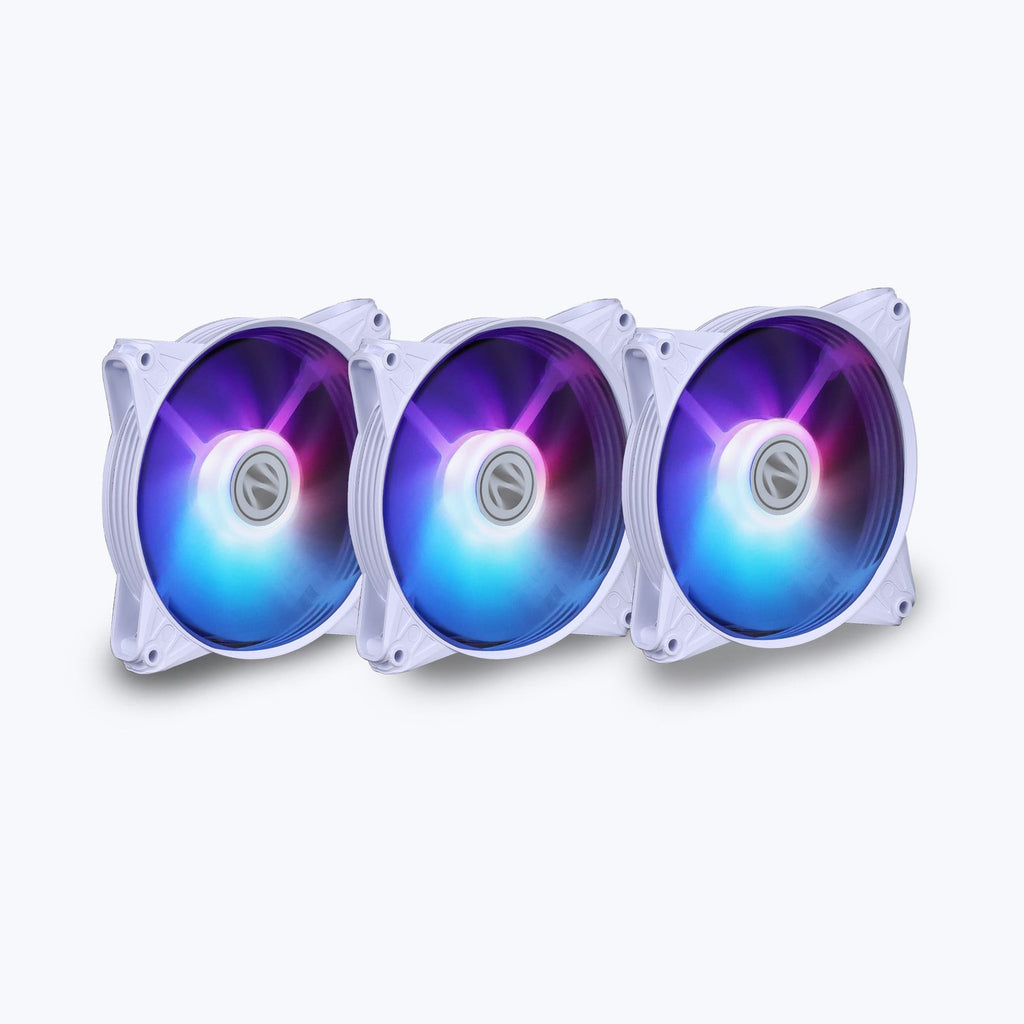 ZEBRONICS PGF600 B/W Gaming CPU Fan (White) – image 1 – TechCure India