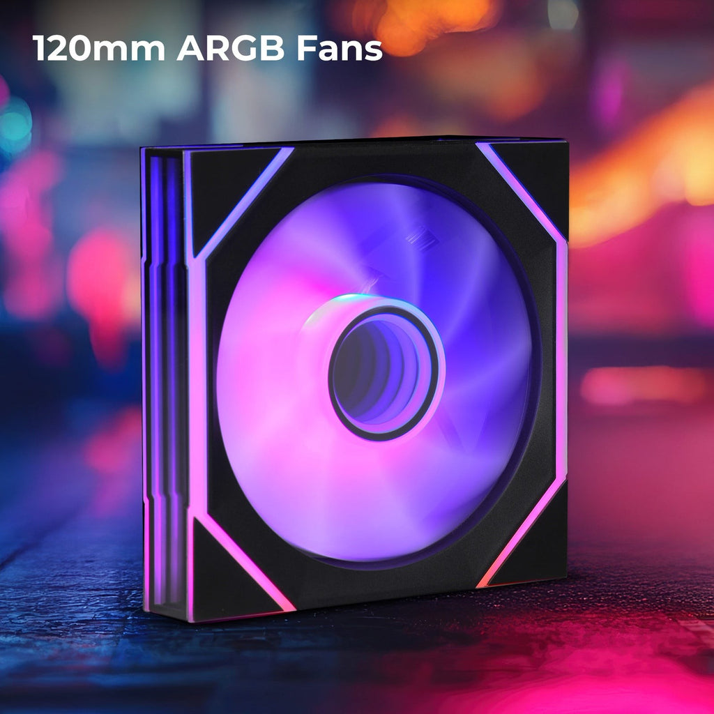 ZEBRONICS PGF800 B/W Gaming CPU Fan (White) - image 2