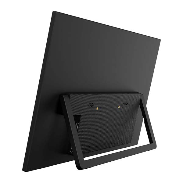 ZEBRONICS Pixigo A16, 15.6 inch Portable Monitor, FHD 1080p, 180° Adjustable Stand, Lightweight, 16:9 Aspect Ratio, 300Nits, 16.7M Colors, Dual Input - Type C + Mini HDMI, Built-in Speakers – TechCure India