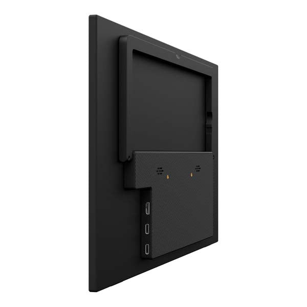 ZEBRONICS Pixigo A16, 15.6 inch Portable Monitor, FHD 1080p, 180° Adjustable Stand, Lightweight, 16:9 Aspect Ratio, 300Nits, 16.7M Colors, Dual Input - Type C + Mini HDMI, Built-in Speakers – TechCure India