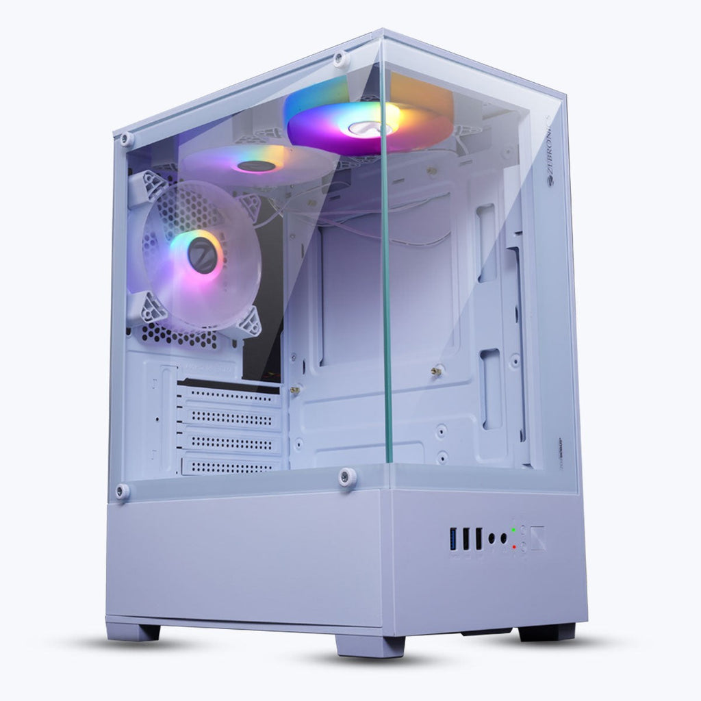 ZEBRONICS Robust Gaming Cabinet (White) - image 1