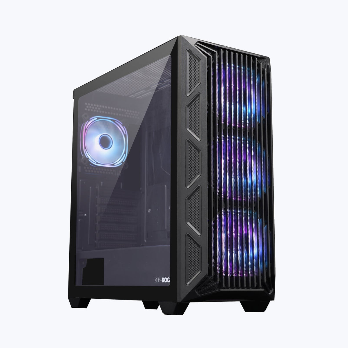ZEBRONICS Rogue Mid Tower Cabinet (Black) - image 1