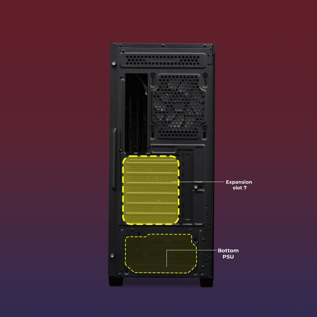 ZEBRONICS Rogue Mid Tower Cabinet (Black) - image 6