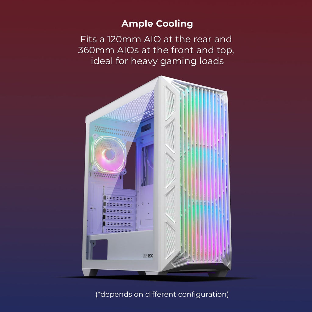 ZEBRONICS Rogue Mid Tower Cabinet (Black) - image 7