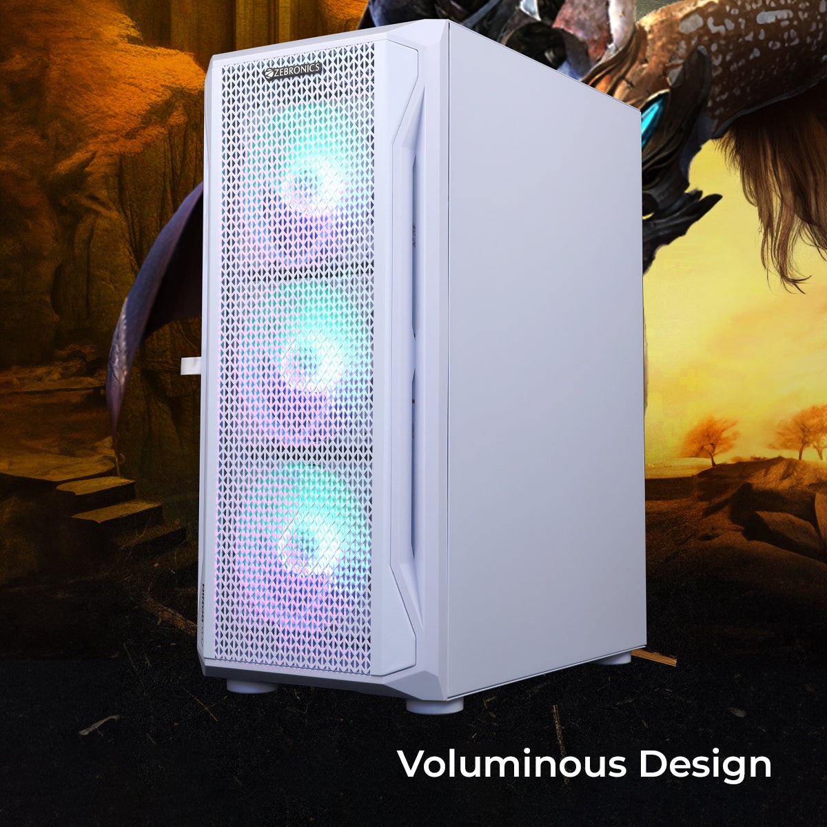 ZEBRONICS Ronin Gaming Cabinet – image 3 – TechCure India