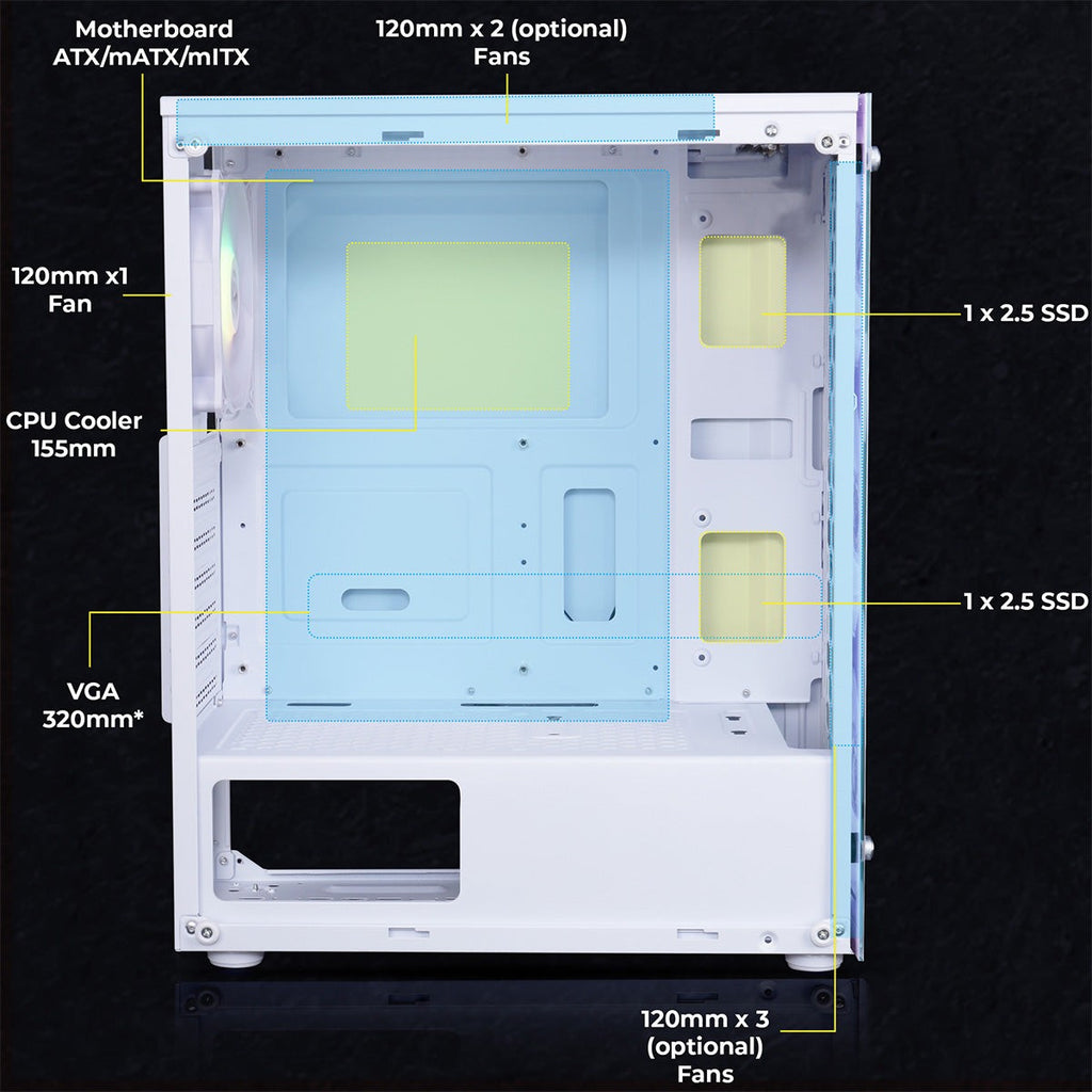 ZEBRONICS Saturn Gaming Cabinet - image 4