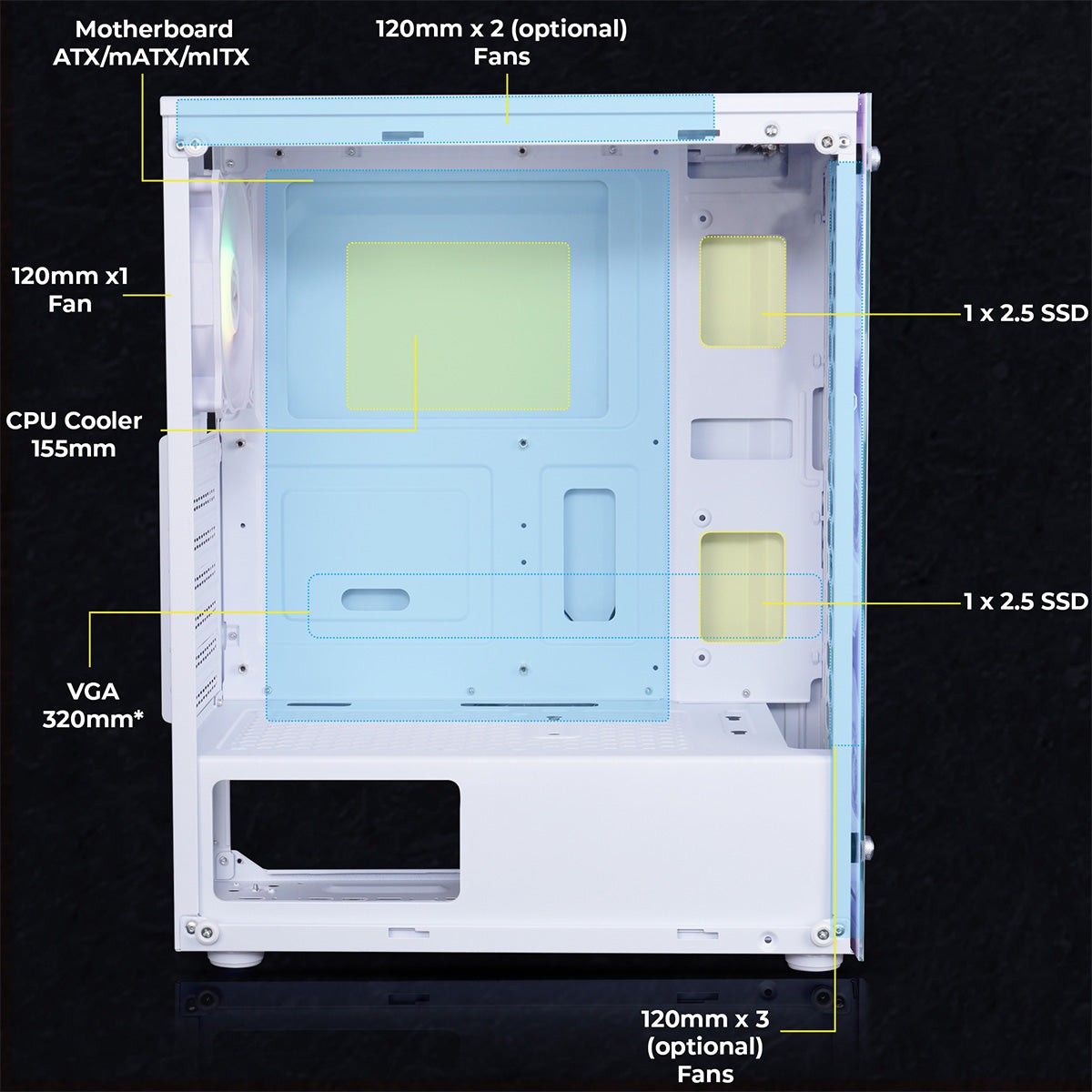 ZEBRONICS Saturn Gaming Cabinet - image 4