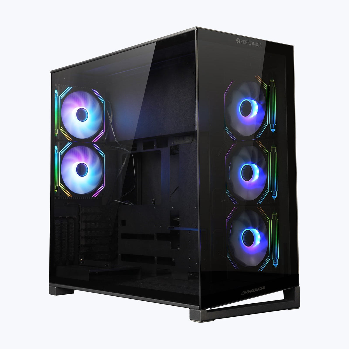 ZEBRONICS Shadowcore Gaming Cabinet (Black) - image 1
