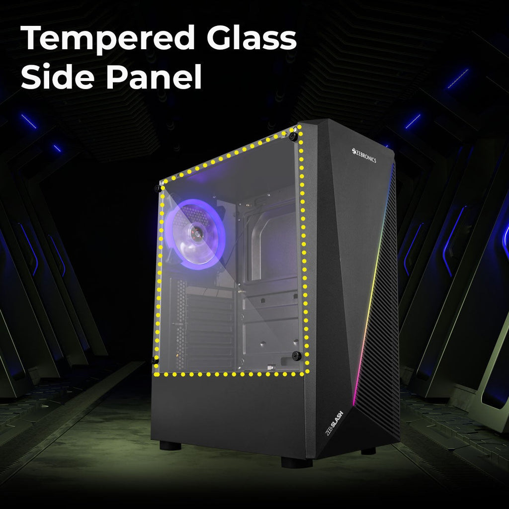 ZEBRONICS Slash Gaming Cabinet – image 3 – TechCure India