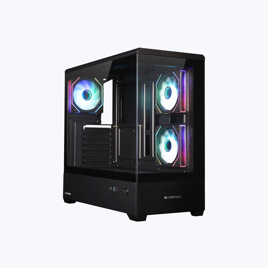ZEBRONICS Solaris Gaming Cabinet (Black) - image 1