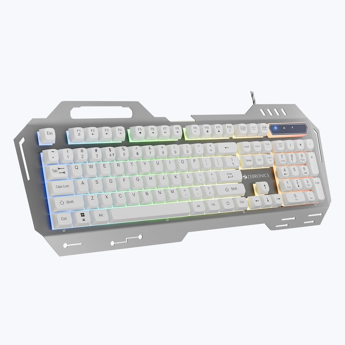 ZEBRONICS Transformer 3 Gaming Keyboard and Mouse Combo (White) - image 3