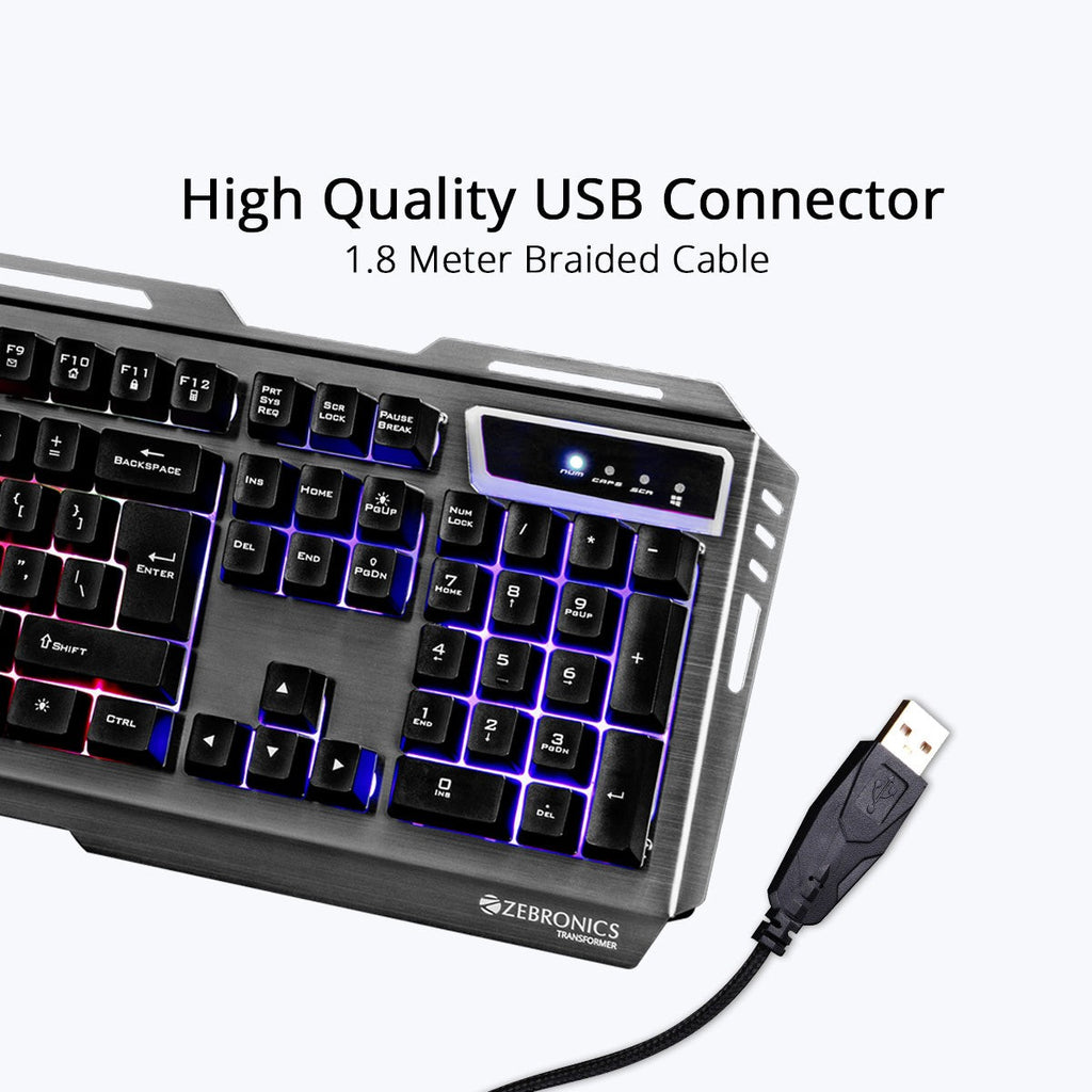 ZEBRONICS Transformer K Gaming Keyboard - image 5