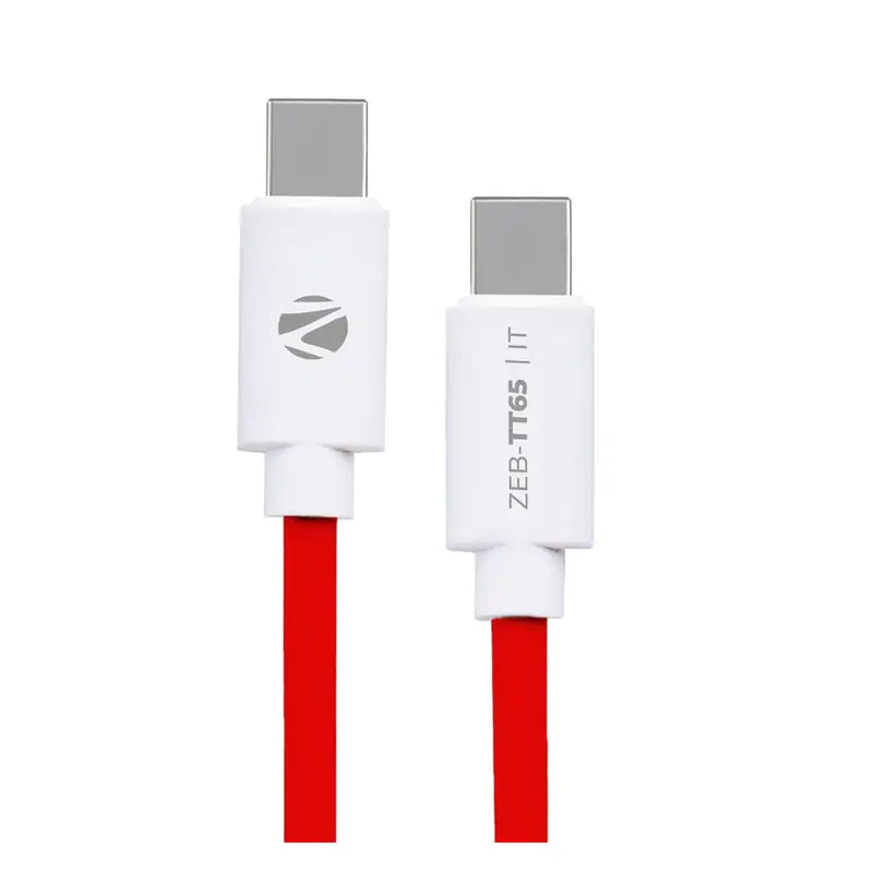 ZEBRONICS TT65 Type C Cable – TechCure India