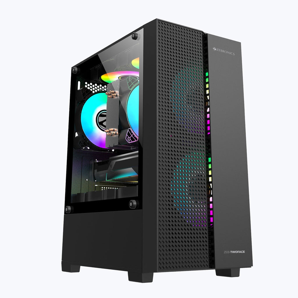 ZEBRONICS Twoface Gaming Cabinet (Black) – image 1 – TechCure India