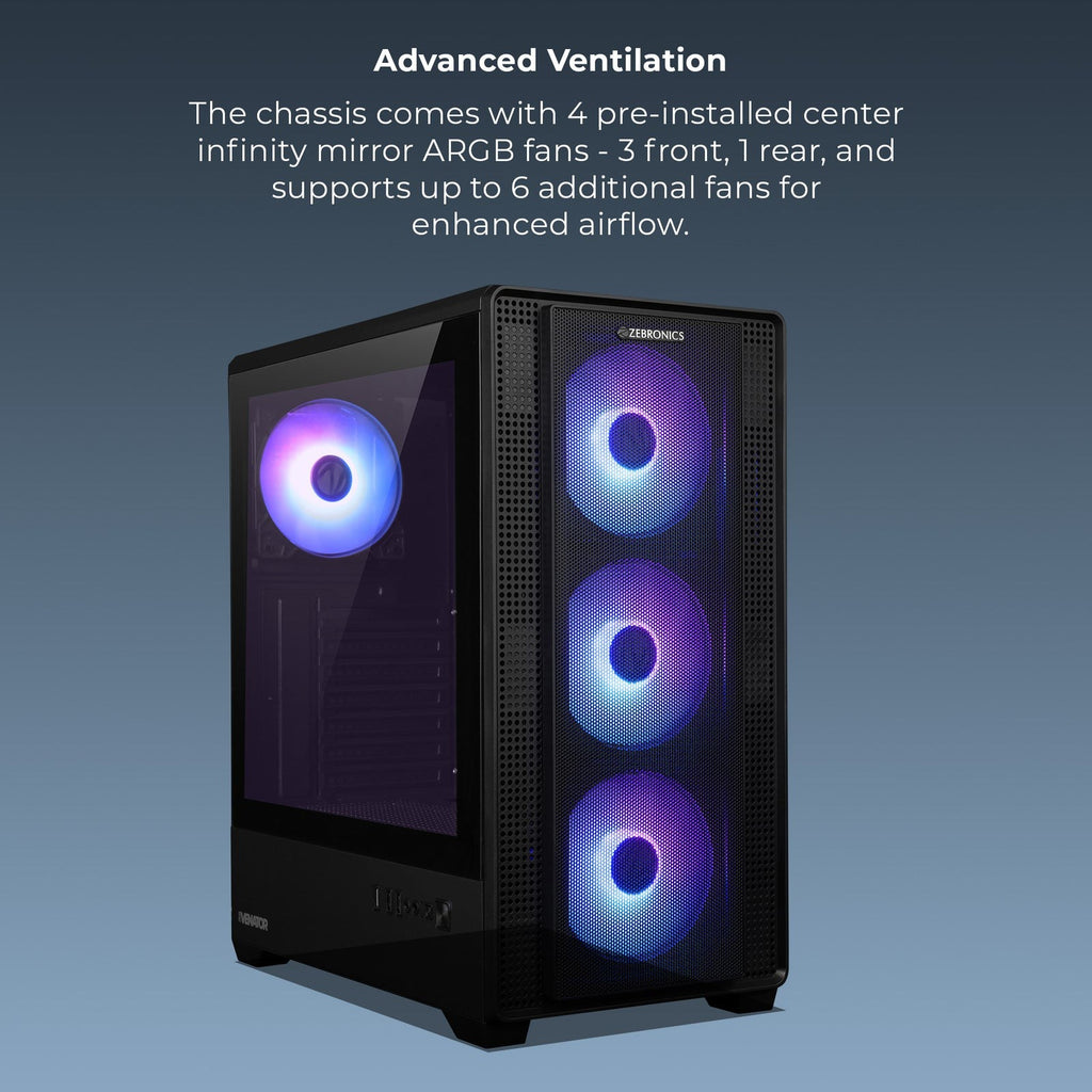 ZEBRONICS Venator Gaming Cabinet - image 3