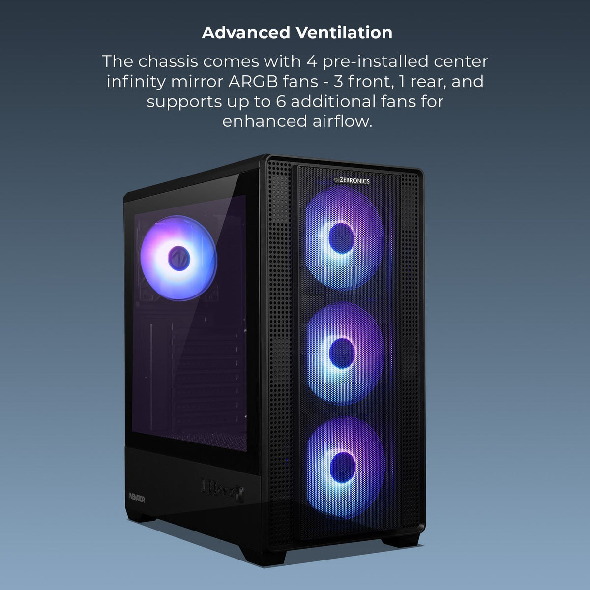 ZEBRONICS Venator Gaming Cabinet - image 3
