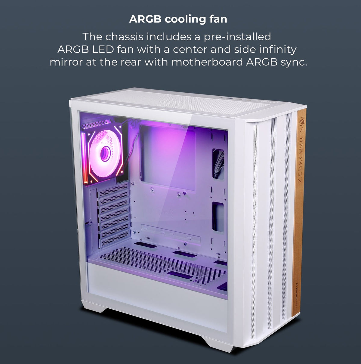 Zebronics Vortex Mini Tower Cabinet (Black) - image 7