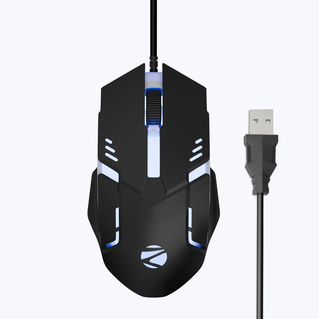 ZEBRONICS War 2 Gaming Keyboard and Mouse Combo (Black+White) - image 3