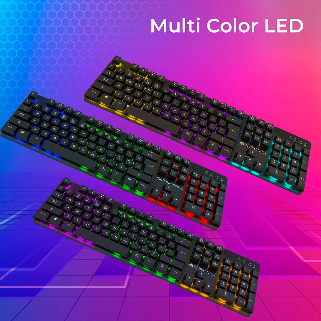 ZEBRONICS War K Gaming Keyboard (Black) - image 5