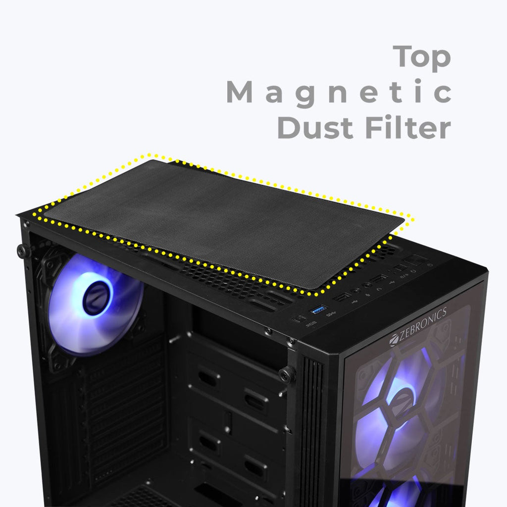 ZEBRONICS Wrath Gaming Cabinet – image 6 – TechCure India